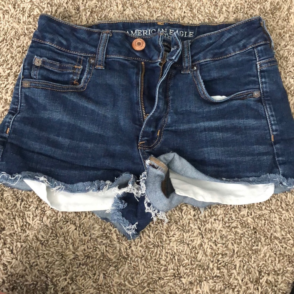 American Eagle Hi-Rise Shorties